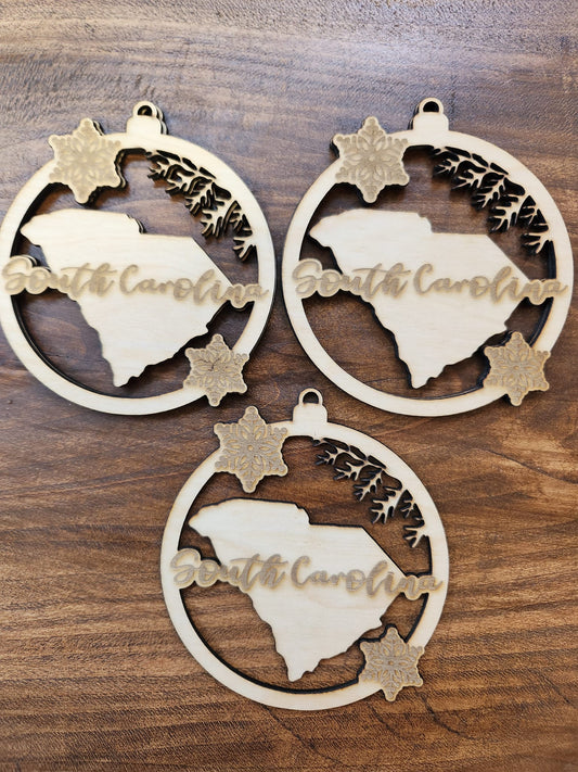 Winter States Ornaments